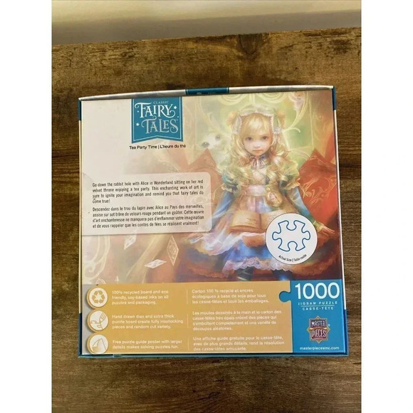 MasterPieces Fairytales: Tea Party Time Puzzle, 1000 Pieces - Picture 2 of 4